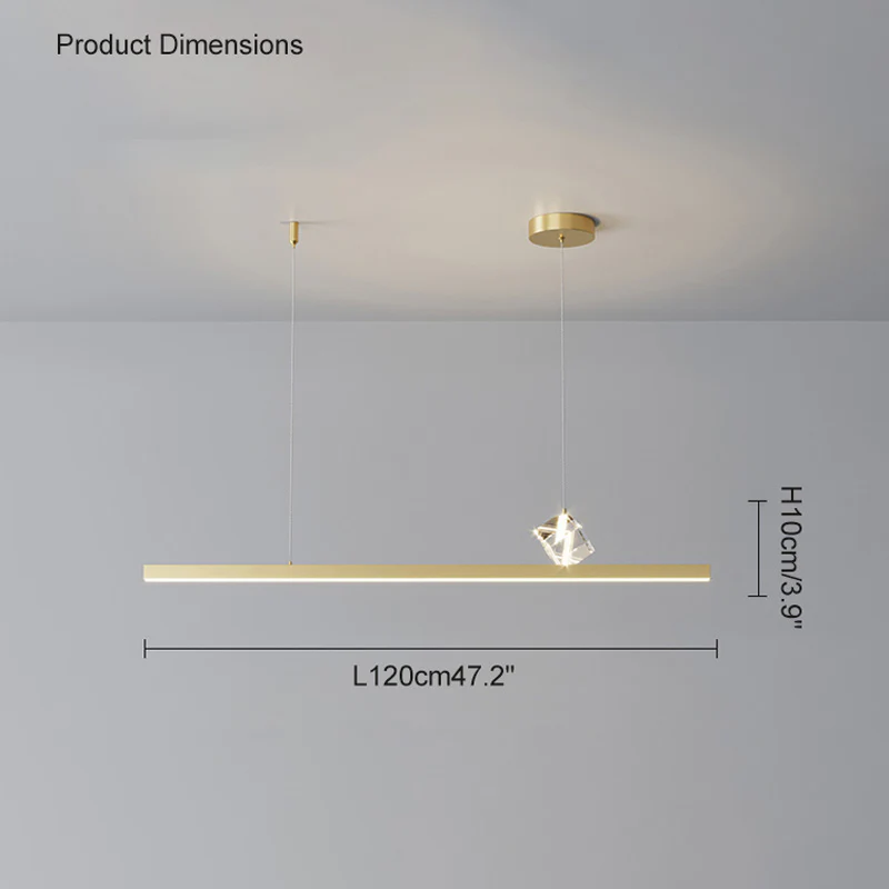 WOMO Linear Pendant Light-WM2027 - Image 21