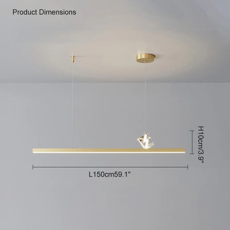 WOMO Linear Pendant Light-WM2027 - Image 22