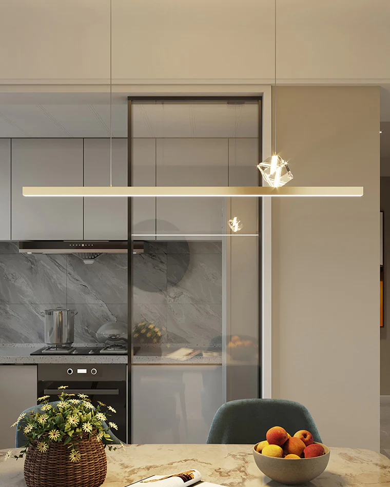 WOMO Linear Pendant Light-WM2027 - Image 3