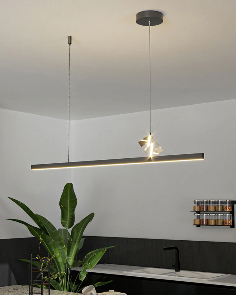 WOMO Linear Pendant Light-WM2027 - Image 4