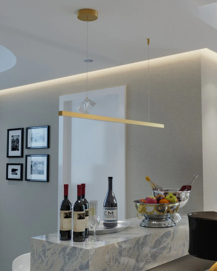 WOMO Linear Pendant Light-WM2027 - Image 9