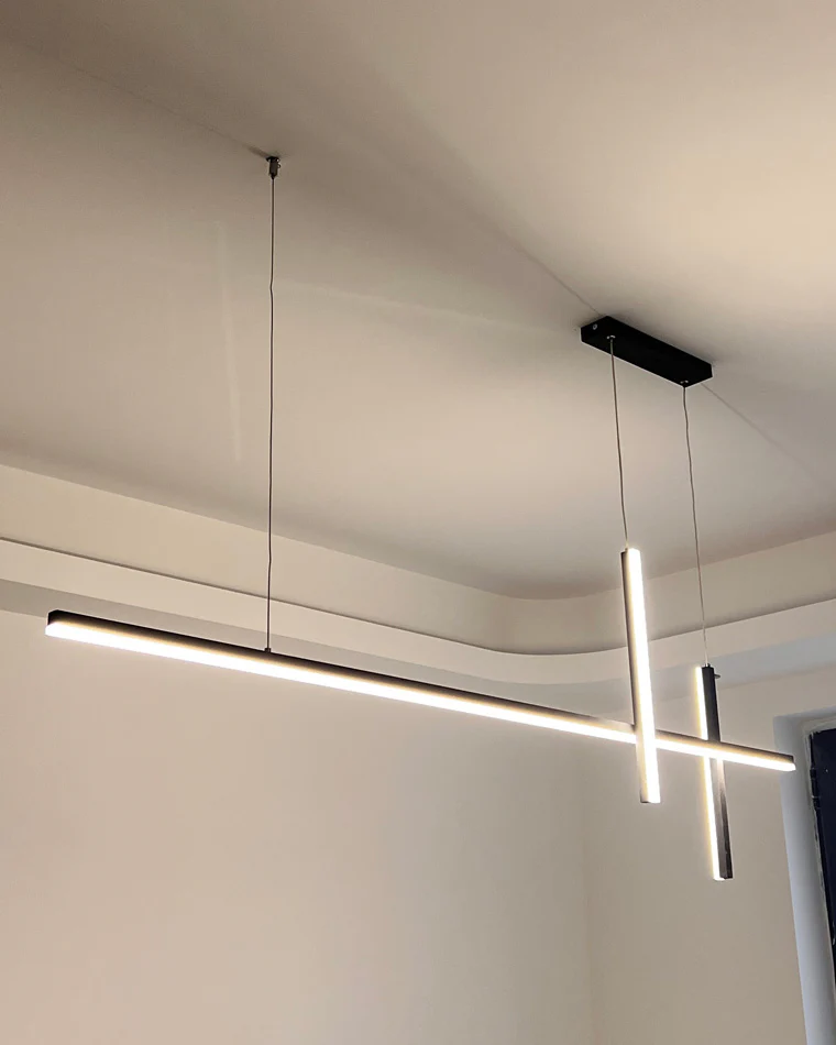WOMO Unique Linear Pendant Light-WM2020 - Image 19
