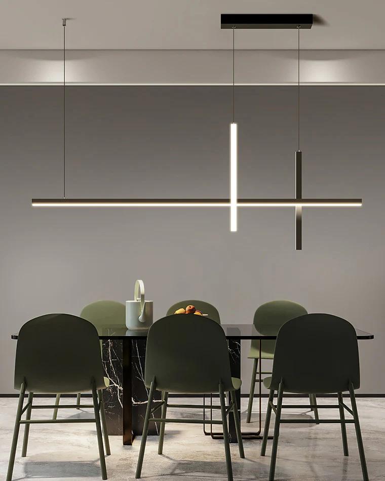 WOMO Unique Linear Pendant Light-WM2020 - Image 3