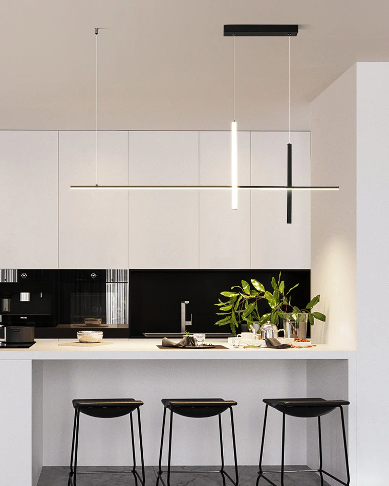 WOMO Unique Linear Pendant Light-WM2020 - Image 9