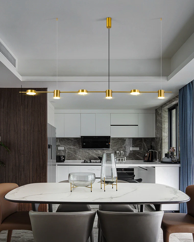 WOMO 6 Light Linear Chandelier-WM2048 - Image 10
