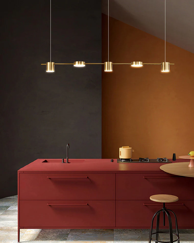WOMO 6 Light Linear Chandelier-WM2048 - Image 11