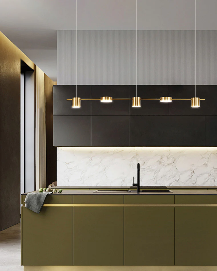 WOMO 6 Light Linear Chandelier-WM2048 - Image 13