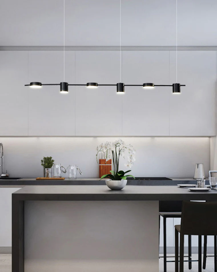 WOMO 6 Light Linear Chandelier-WM2048 - Image 16