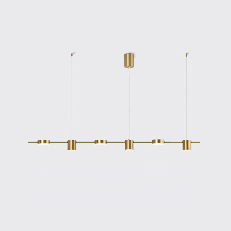 WOMO 6 Light Linear Chandelier-WM2048 - Image 31