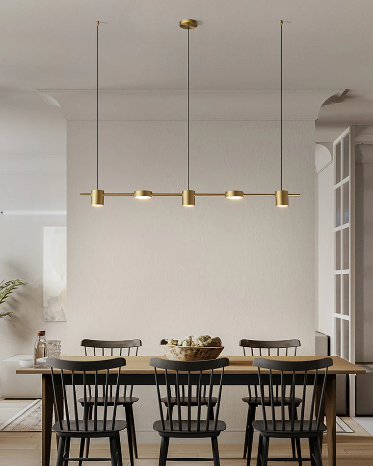 WOMO 6 Light Linear Chandelier-WM2048 - Image 5