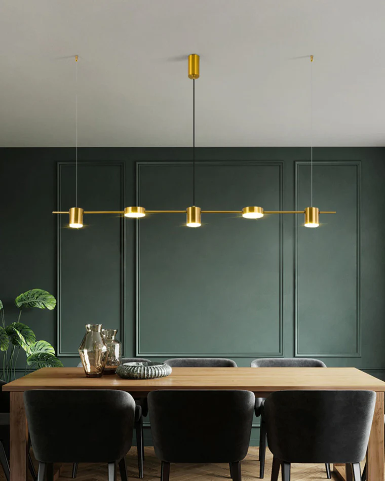 WOMO 6 Light Linear Chandelier-WM2048 - Image 8