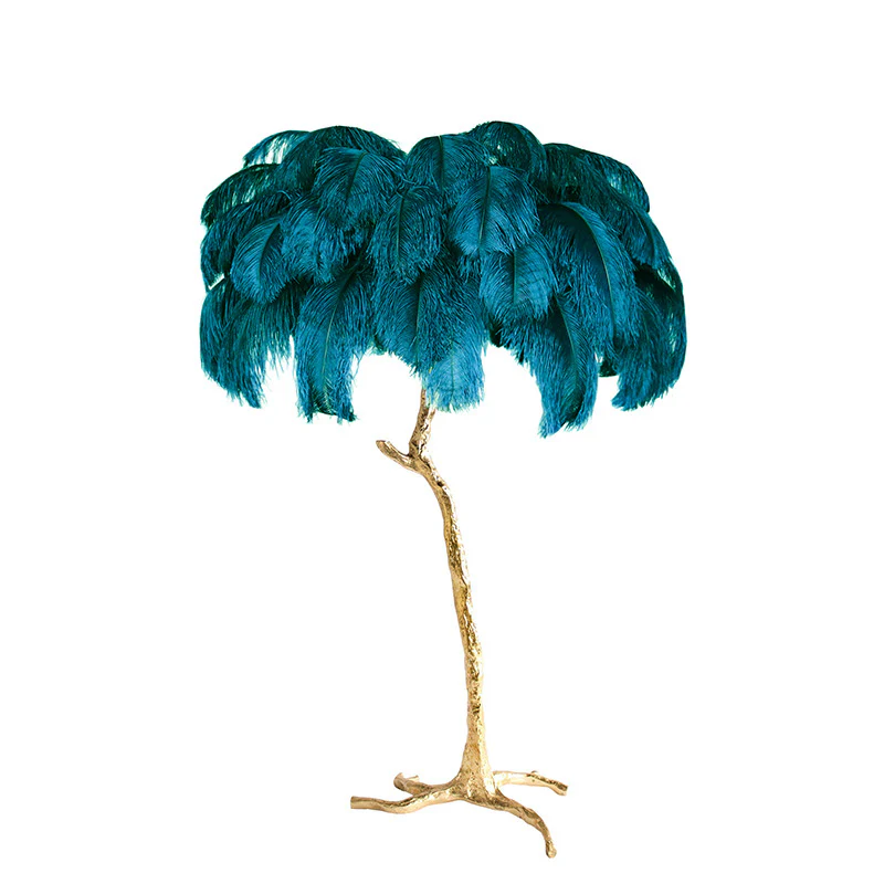 WOMO Feather Palm Tree Floor Lamp-WM7000 - Image 108