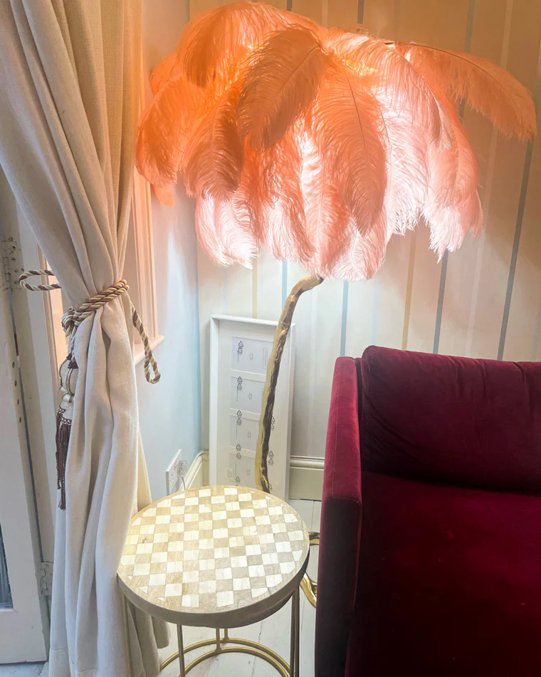 WOMO Feather Palm Tree Floor Lamp-WM7000 - Image 23
