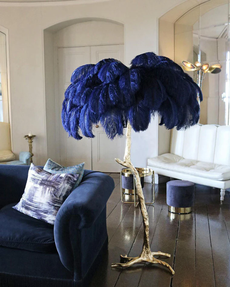 WOMO Feather Palm Tree Floor Lamp-WM7000 - Image 65