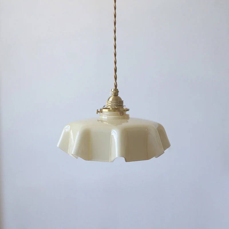 WOMO Retro Coloured/Pink Glass Pendant Light-WM2084 - Image 25