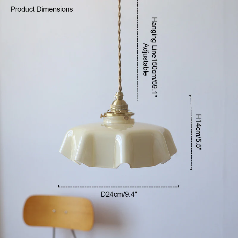 WOMO Retro Coloured/Pink Glass Pendant Light-WM2084 - Image 26