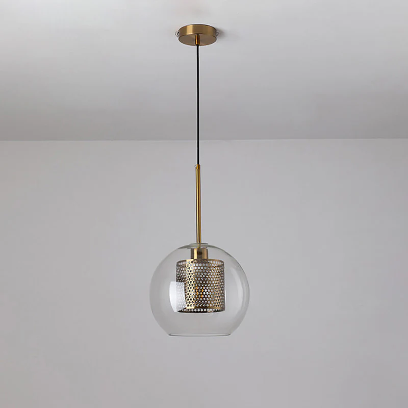 WOMO Elegant Round/Cylinder Glass Pendant Light-WM2095 - Image 21
