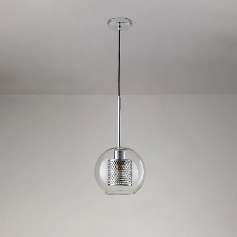 WOMO Elegant Round/Cylinder Glass Pendant Light-WM2095 - Image 23
