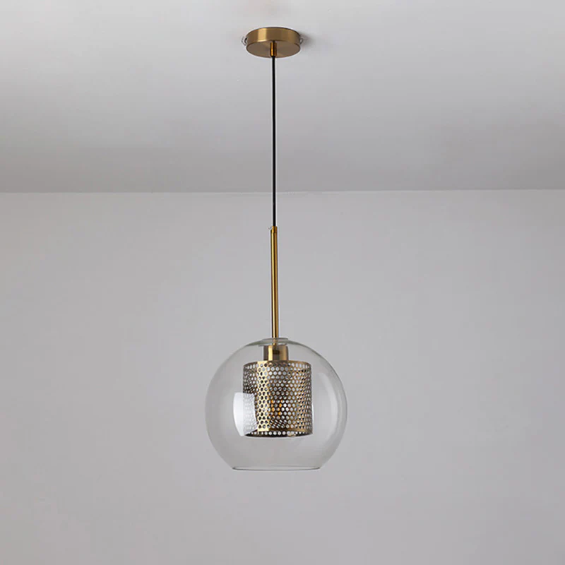 WOMO Elegant Round/Cylinder Glass Pendant Light-WM2095 - Image 25