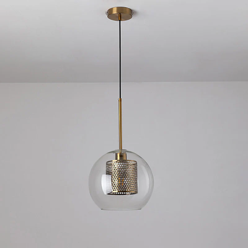 WOMO Elegant Round/Cylinder Glass Pendant Light-WM2095 - Image 29