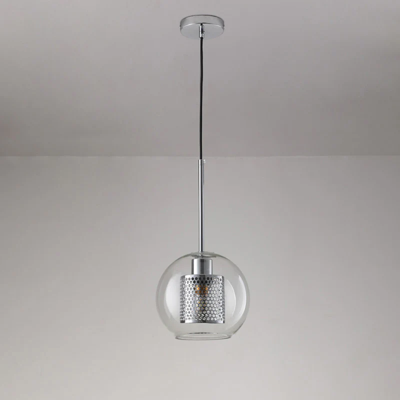 WOMO Elegant Round/Cylinder Glass Pendant Light-WM2095 - Image 31