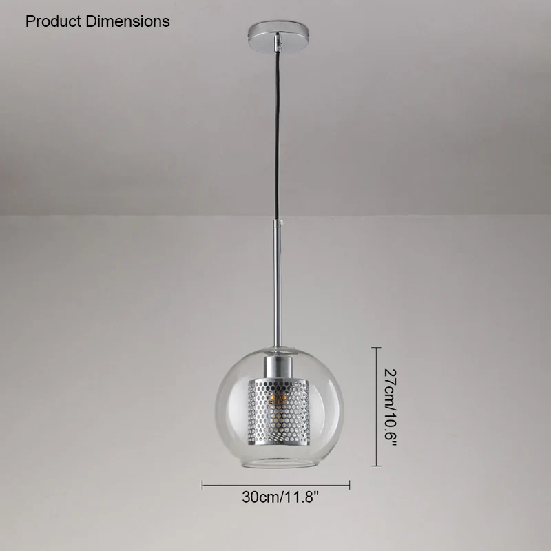 WOMO Elegant Round/Cylinder Glass Pendant Light-WM2095 - Image 32