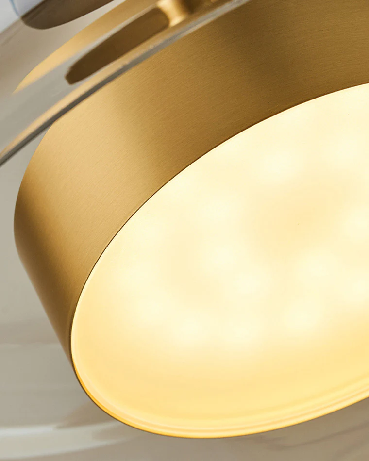 WOMO Drum Blown Glass Pendant Light-WM2145 - Image 33