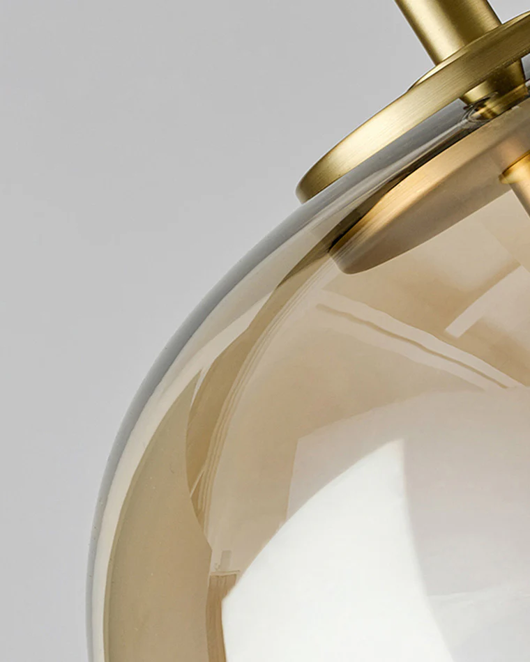 WOMO Drum Blown Glass Pendant Light-WM2145 - Image 34
