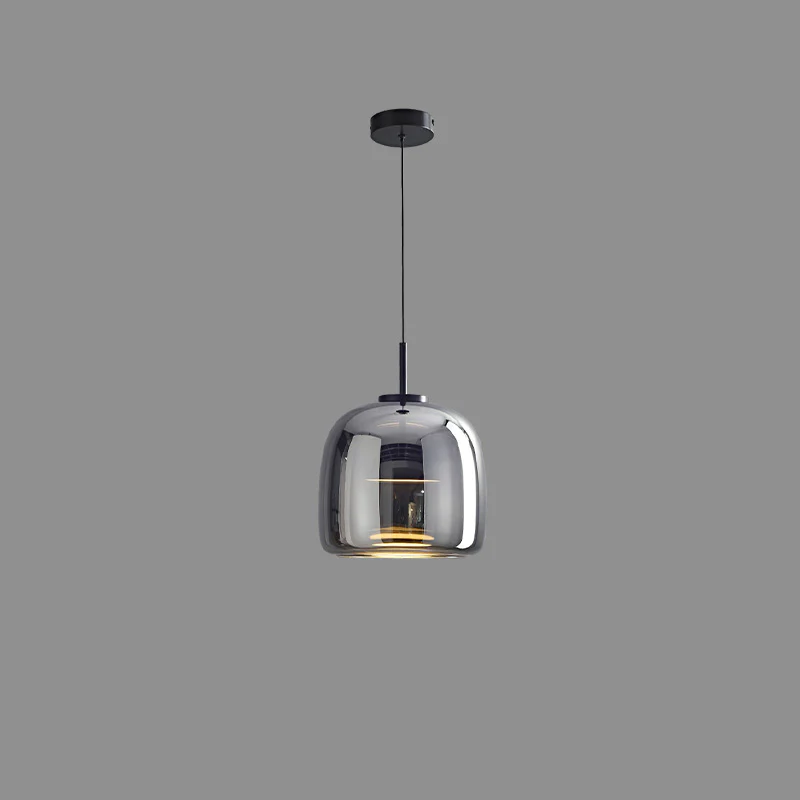 WOMO Drum Blown Glass Pendant Light-WM2145 - Image 37