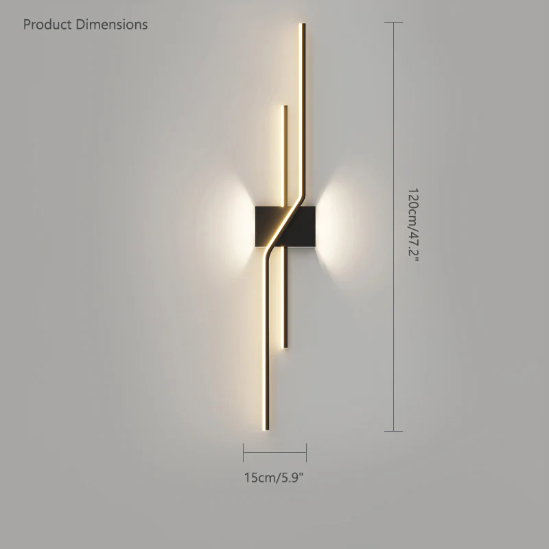 WOMO Sculptural Up Down Wall Sconce-WM6030 - Image 30