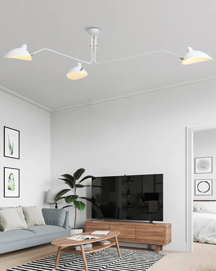 WOMO Arms Semi-Flush Mount Light-WM2057 - Image 13
