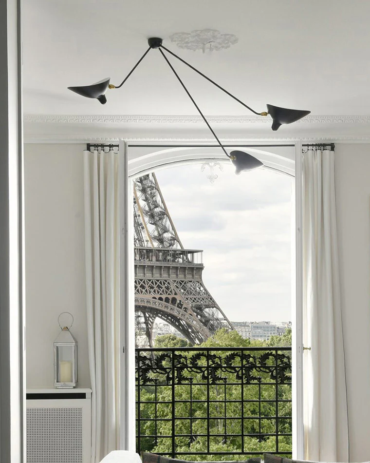 WOMO Arms Semi-Flush Mount Light-WM2057 - Image 14