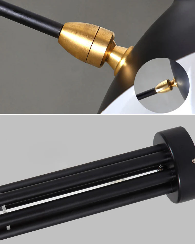 WOMO Arms Semi-Flush Mount Light-WM2057 - Image 21