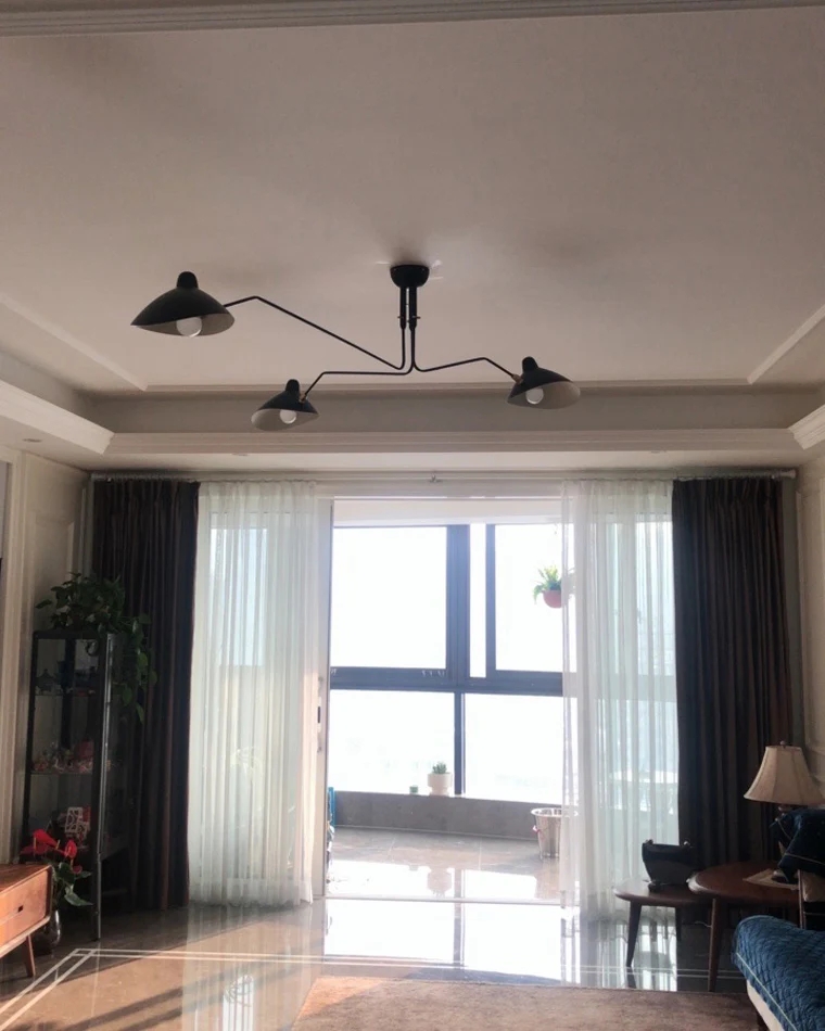 WOMO Arms Semi-Flush Mount Light-WM2057 - Image 23