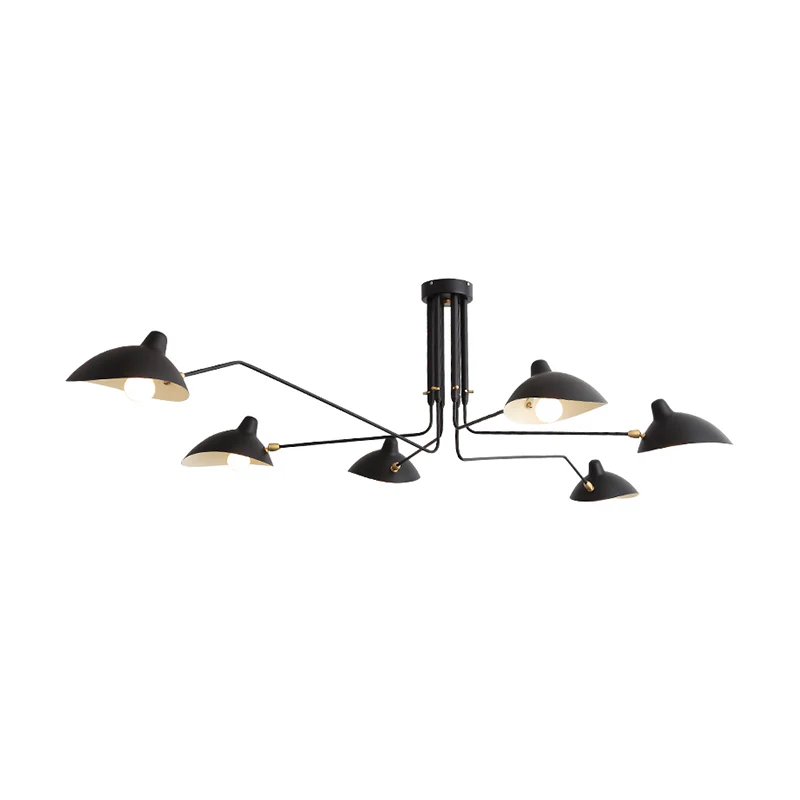WOMO Arms Semi-Flush Mount Light-WM2057 - Image 39