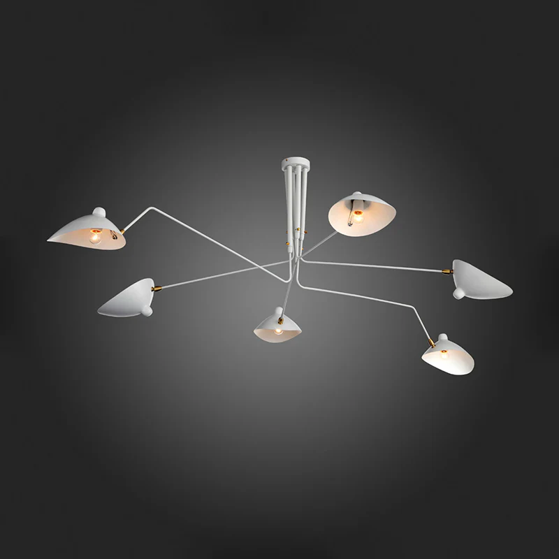 WOMO Arms Semi-Flush Mount Light-WM2057 - Image 50