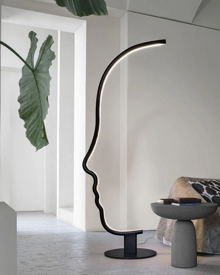 WOMO Facial Profile Sculptural Floor Lamp-WM7002 - Image 13