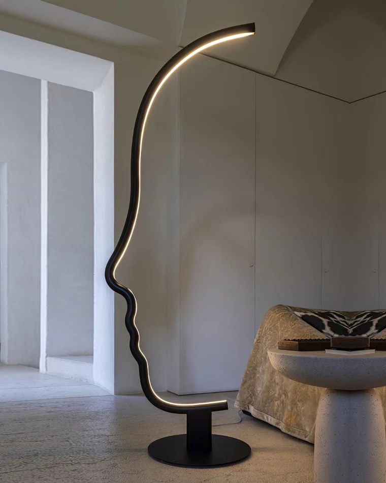 WOMO Facial Profile Sculptural Floor Lamp-WM7002 - Image 17
