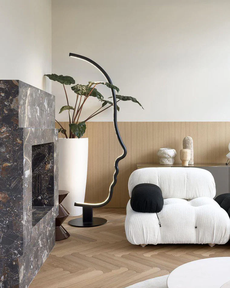 WOMO Facial Profile Sculptural Floor Lamp-WM7002 - Image 22