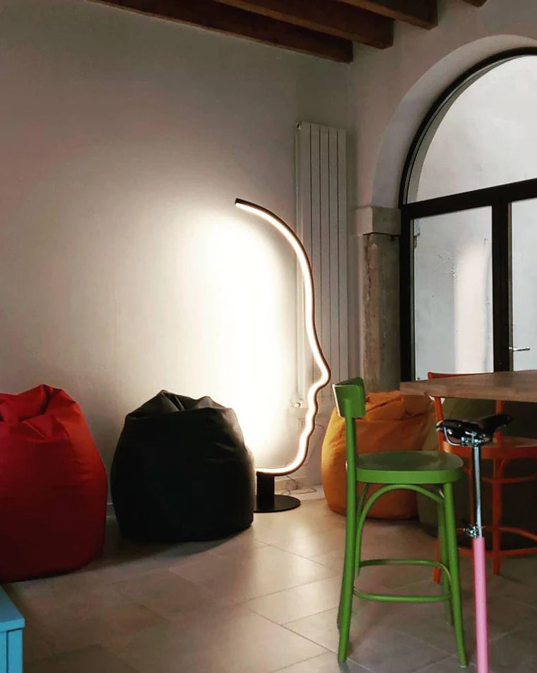 WOMO Facial Profile Sculptural Floor Lamp-WM7002 - Image 27