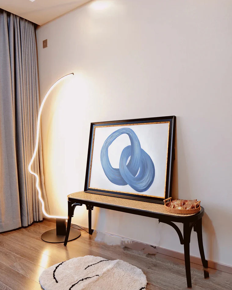 WOMO Facial Profile Sculptural Floor Lamp-WM7002 - Image 7