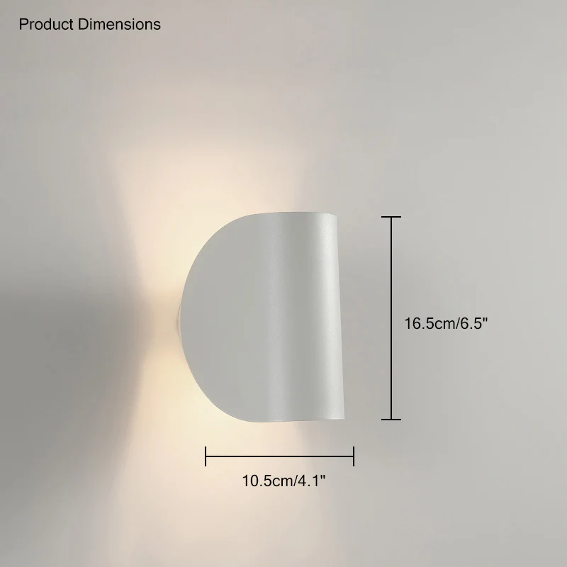 WOMO Adjustable Half Shade Wall Sconce-WM6013 - Image 14