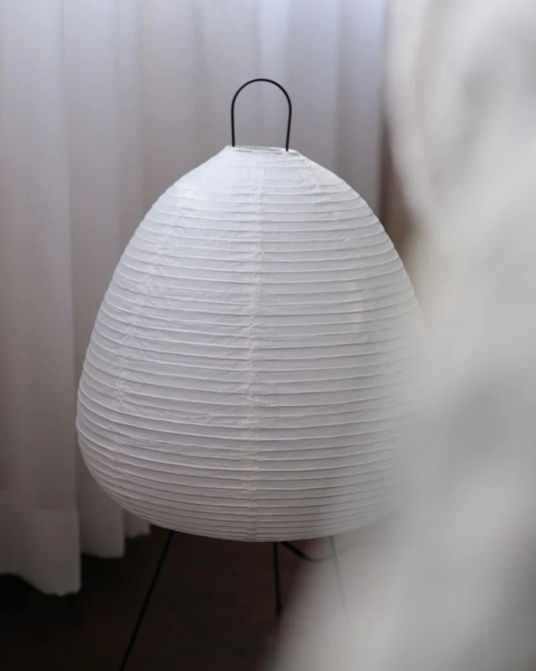 WOMO Japanese Tripod Paper Lantern Table Lamp-WM8023 - Image 22