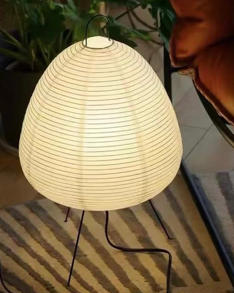 WOMO Japanese Tripod Paper Lantern Table Lamp-WM8023 - Image 28