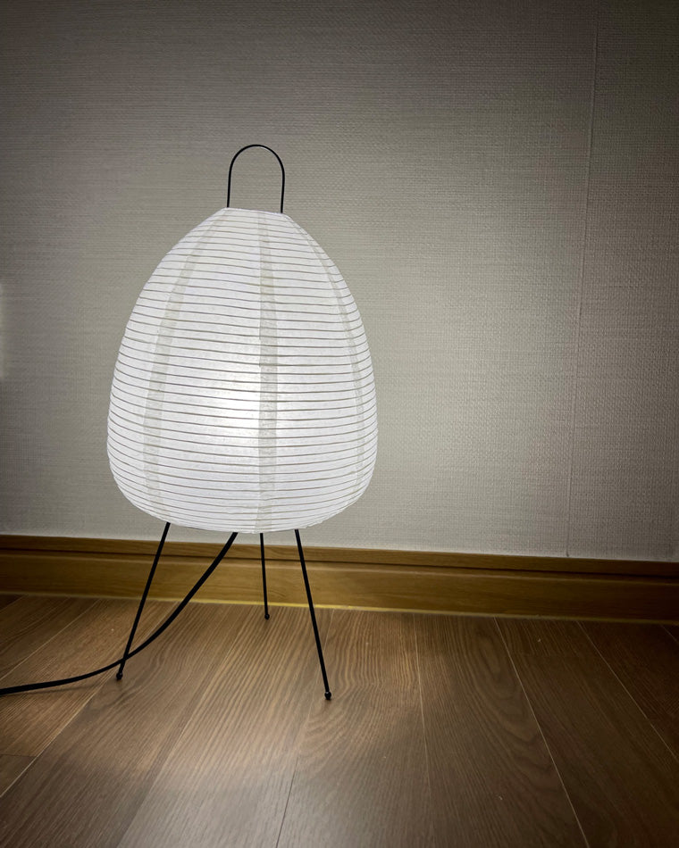 WOMO Japanese Tripod Paper Lantern Table Lamp-WM8023 - Image 5