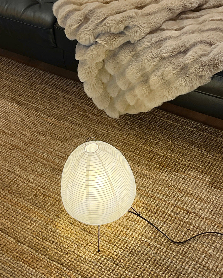 WOMO Japanese Tripod Paper Lantern Table Lamp-WM8023 - Image 9