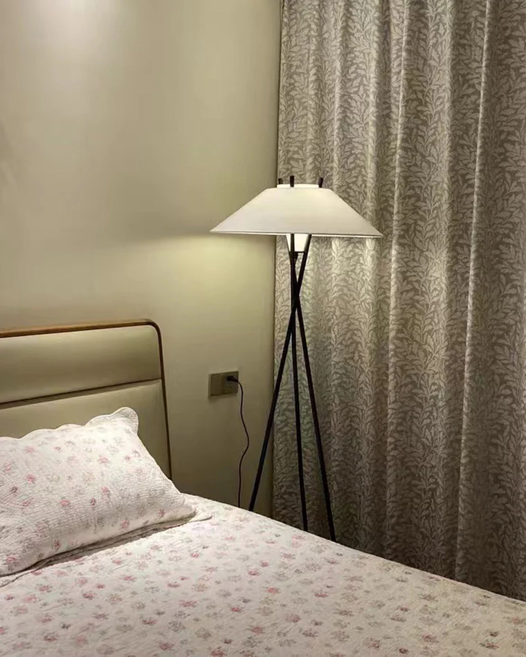 WOMO Japandi Cone Tripod Floor Lamp-WM7019 - Image 10