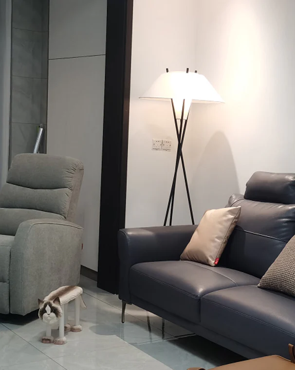 WOMO Japandi Cone Tripod Floor Lamp-WM7019 - Image 13