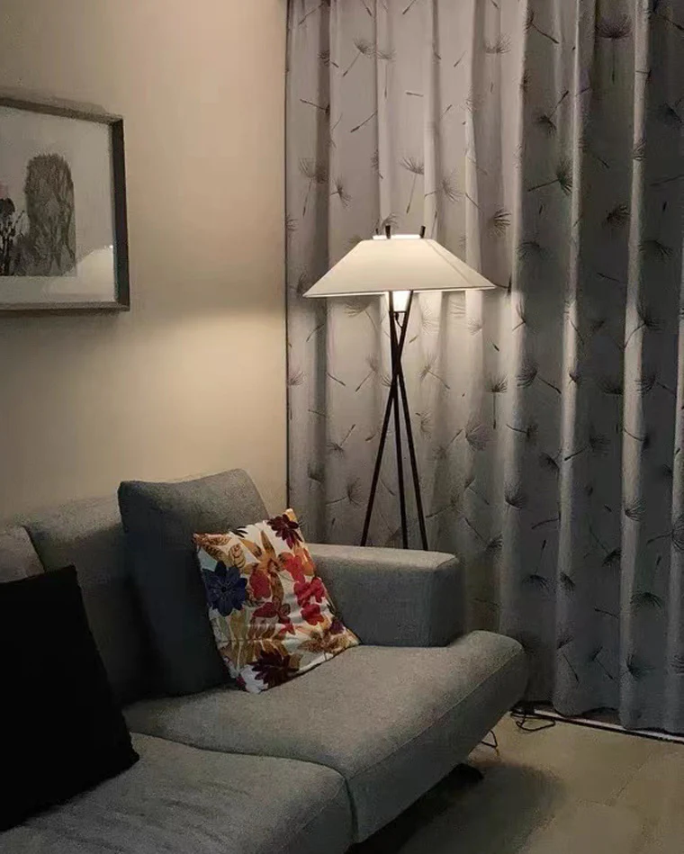 WOMO Japandi Cone Tripod Floor Lamp-WM7019 - Image 16