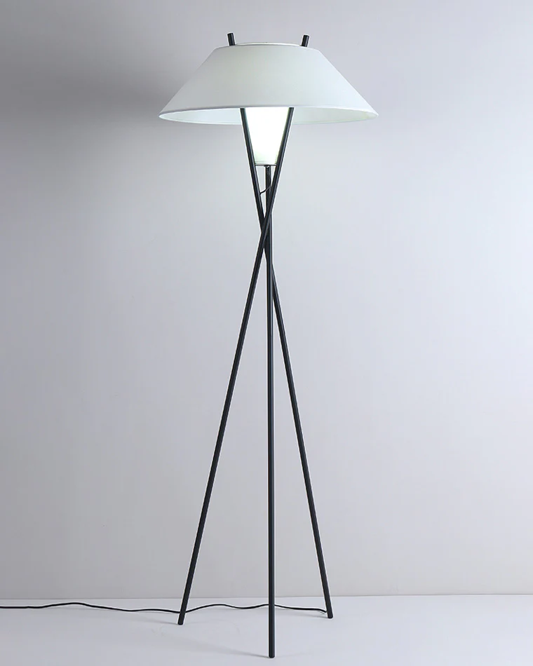 WOMO Japandi Cone Tripod Floor Lamp-WM7019 - Image 28